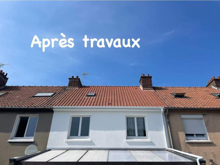 Façade après réfection Côte d'Opale