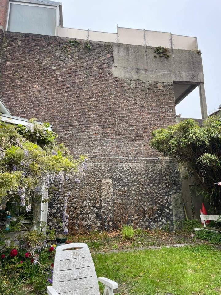 Traitement de pignon fissuré Côte d'Opale