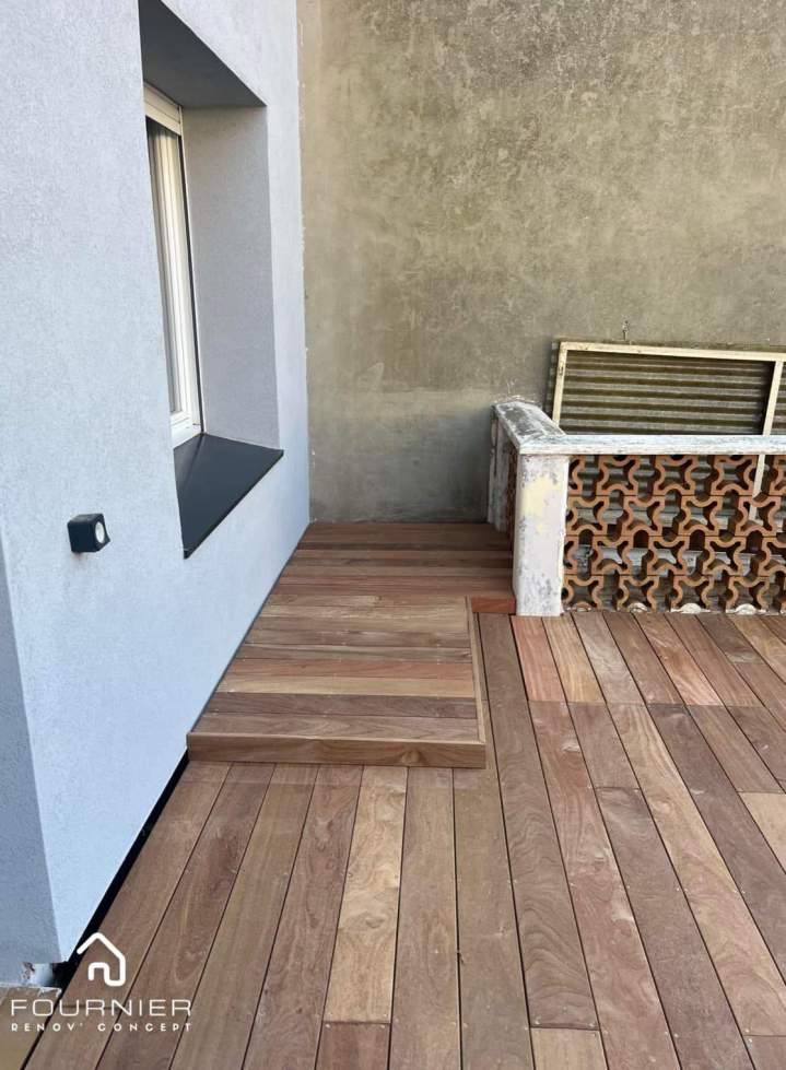 Pose de terrasse en bois Côte d'Opale