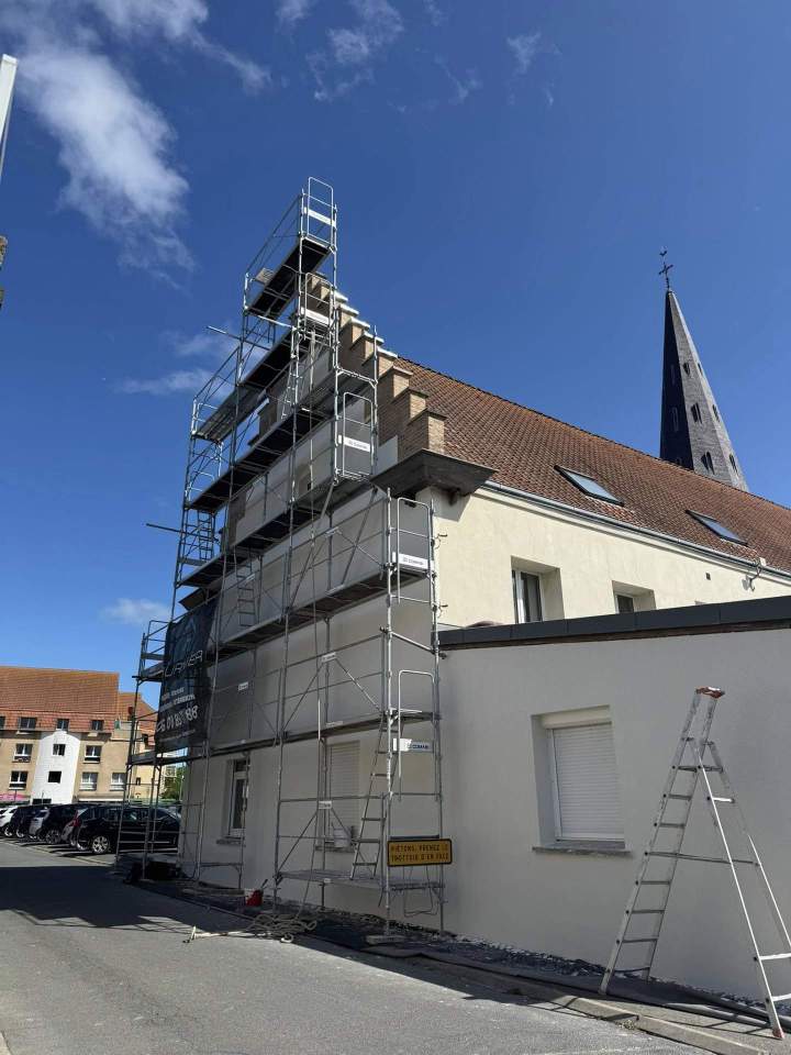 Travaux de rénovation de façade Côte d'Opale