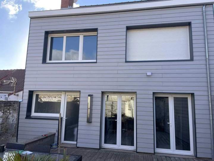 ITE par bardage Côte d'Opale